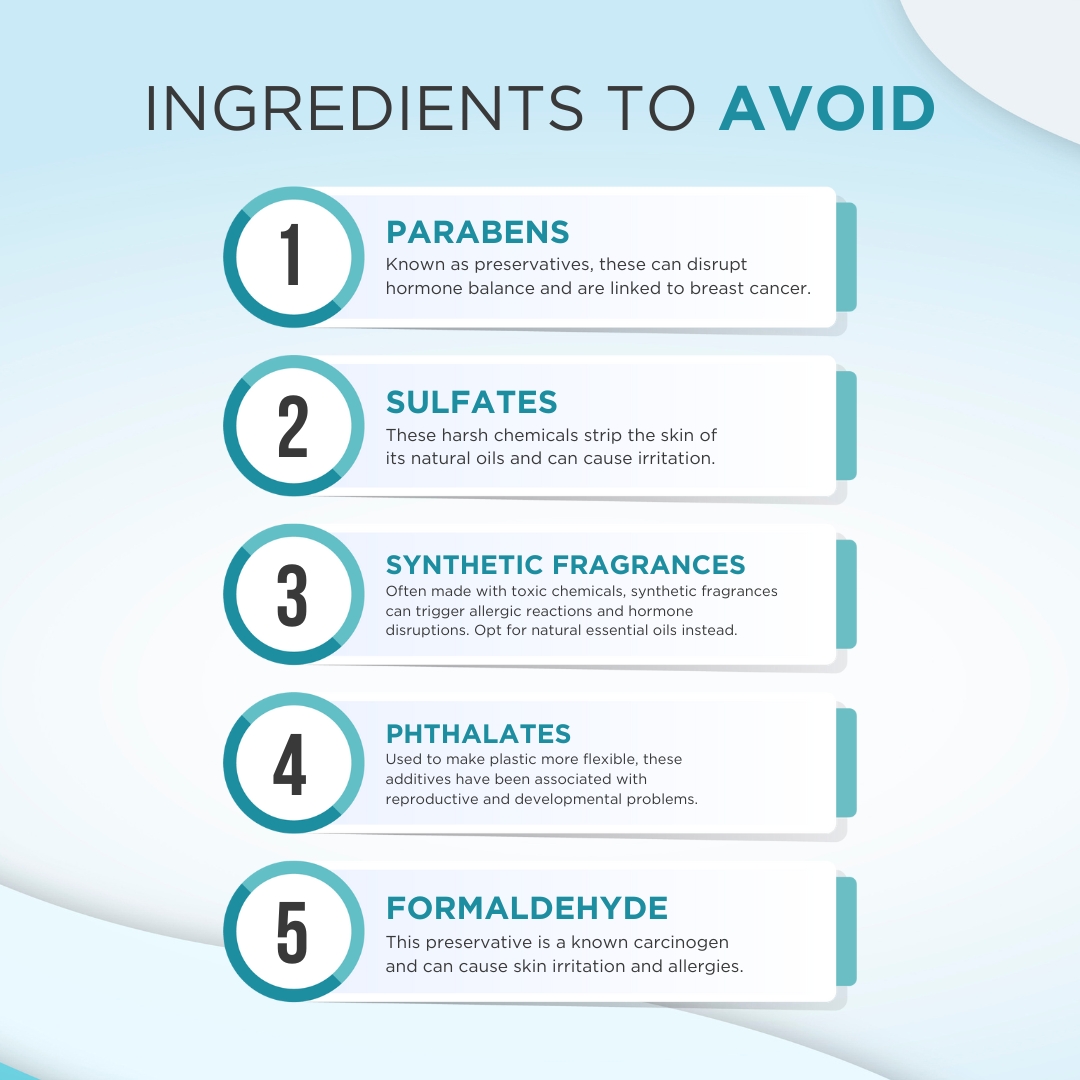 Skincare Ingredients to Avoid